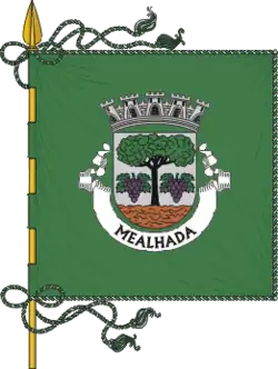Flagge von Mealhada
