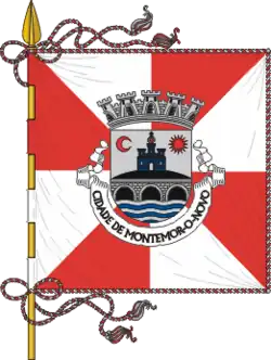 Flagge des Concelhos Montemor-o-Novo