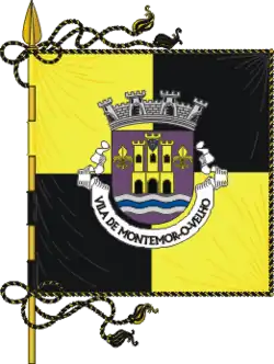 Flagge des Concelhos Montemor-o-Velho