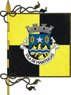 Flagge von Manteigas