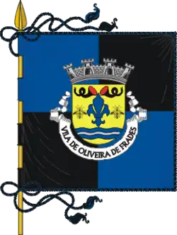 Flagge von Oliveira de Frades