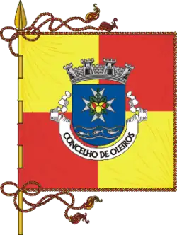 Flagge von Oleiros