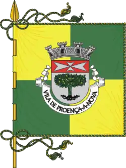Flagge des Concelhos Proença-a-Nova