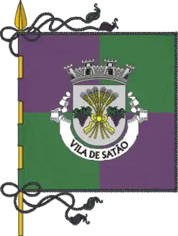 Flagge des Concelhos Sátão