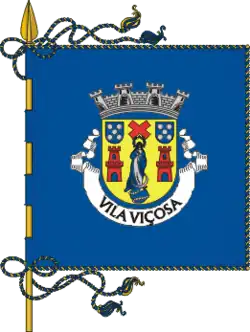 Flagge des Concelhos Vila Viçosa