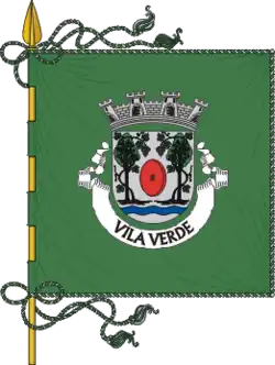 Flagge des Concelhos Vila Verde