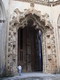 Portal der unvollendeten Kapelle des Klosters von Batalha