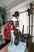 Transmissionsantrieb für die Pumpe