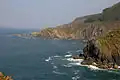 Felsen nördlich der Punta Sarridal