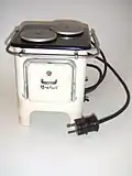 Elektrischer Puppenherd „Brutzel“, DDR um 1960