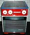 Elektrischer Puppenherd mit Ceranfeld, um 1990