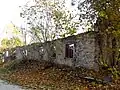 Putnēnmuiža (Gemeinde Pūre): Ruine des Herrenhauses Putnen