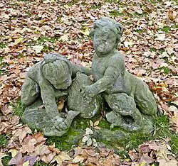 Barocke Puttogruppe im Kurpark