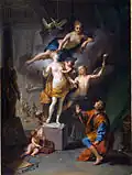 Pygmalion amoureux de sa statue (1717)