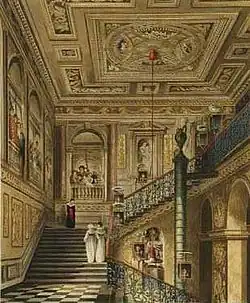 Innenliegendes Treppenhaus Kensington Palace