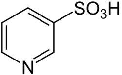 Struktur von Pyridin-3-sulfonsäure
