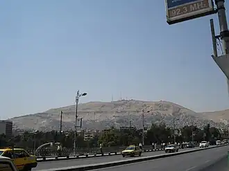 Dschabal Qāsiyūn von Süden aus gesehen (2007)