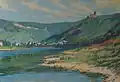 Bernkastel, Öl auf Leinwand, 1930, 58&nbsp;cm × 85&nbsp;cm