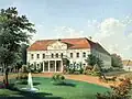 Schloss Quaritz um 1860, Sammlung Alexander Duncker