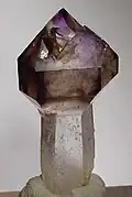 Quarz-Amethyst-Zepterkristall