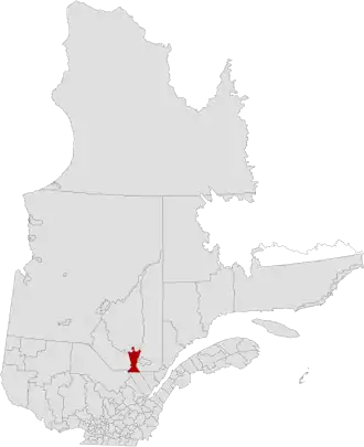 Lage der MRC Lac-Saint-Jean-Est