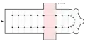 Querhaus (nördlicher Querarm, Vierung, südlicher Querarm)
