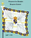 Régiment du Dauphin, Leibfahne (Drapeau colonel).