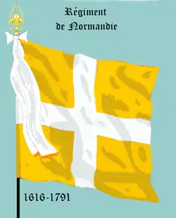Régiment de Normandie 1616 bis 1791