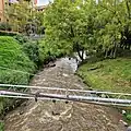 Der Río Pasto unterquert die Nationalstraße I-25.