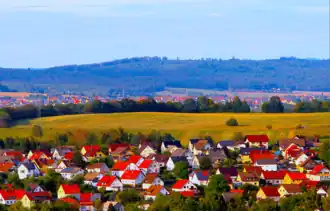 Eisenküppel mit dem Alten Feld und der Alten Warte