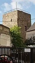 Der erhaltene Bergfried