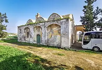 Zweckentfremdete ehemalige russisch-orthodoxe Kirche in Vokolida/Bafra