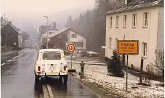 Ortszufahrt