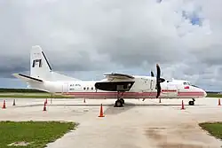 Ehemalige Xi’an MA60 der Real Tonga Airlines