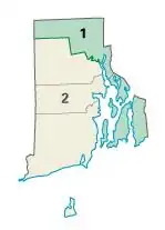 Rhode Island: Kongress-Wahlkreise