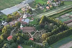 St.-Pankratius-Kirche, Luftaufnahme