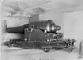 RML 10 inch 18 ton gun