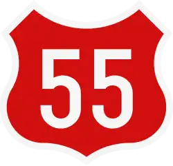 Drum național 55