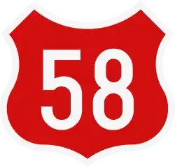 Drum național 58
