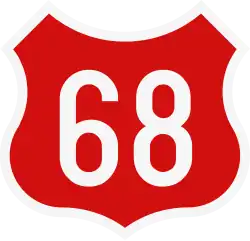 Drum național 68