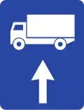 Fahrtrichtung für Kraftfahrzeuge