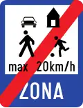 Ende verkehrsberuhigter Bereich