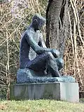 Denker Bronze Künstler unbekannt