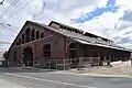 Firstreiter auf einer Lagerhalle in Philadelphia/PA (USA)