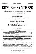 1936 (3. Serie) © Fond. „Pour la science“