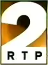 RTP2-Logo vom 12. Oktober 1998 bis 27. Januar 2002.