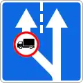 5.15.4 Zusatzfahrstreifen links