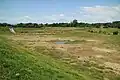 Rückhaltebecken von Osten