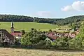 Blick auf den Ort