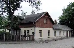 Bahnhof Radebeul Ost: Eisenbahner-Wohnhaus Am Alten Güterboden 2